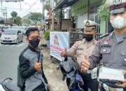 Operasi Patuh Singgalang 2021 Berakhir, Sudah 10 Ribu Masker Dibagi untuk Pengendara