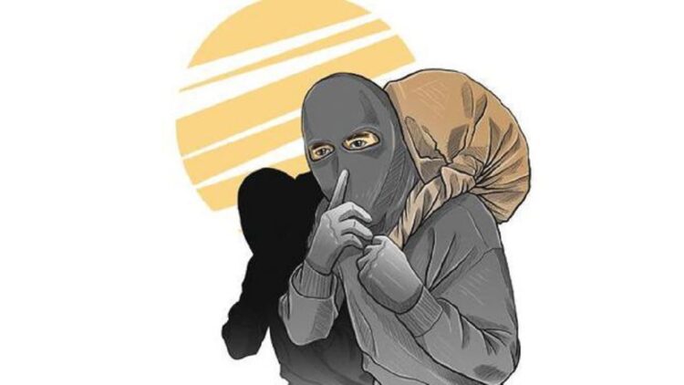 Ilustrasi pencuri. (net)