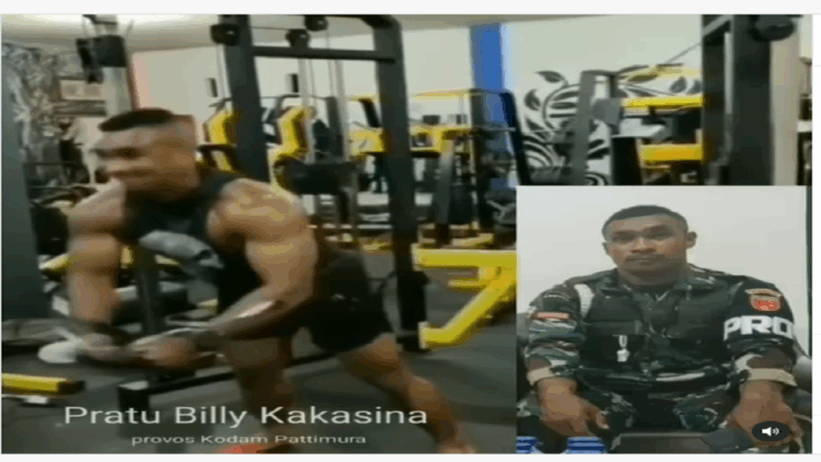 Anggota TNI yang Adu Jotos dengan Polantas di Ambon, Ternyata Anggota Provos Kodam XVI Pattimura 1 Instagram @para.abdinegara ©2021. (net)