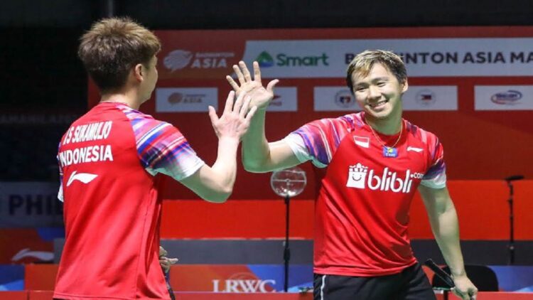 Kevin Sanjaya Sukamuljo/Marcus Fernaldi Gideon. (net)