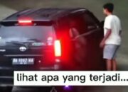 Mobil Gagal Nanjak di Sitinjau Lauik, Aksi Penyelamatan Bocah Ini Viral