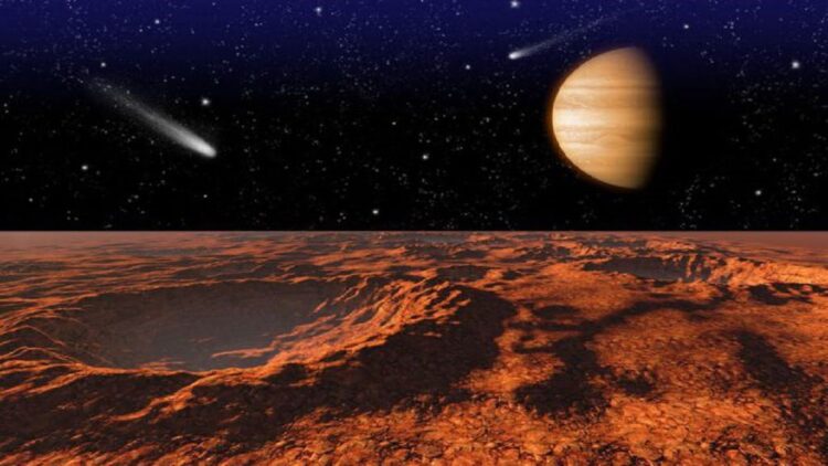 Bisakah Tomat Tumbuh di Mars? Begini Penjelasan Ilmuwan 1 Ilustrasi planet Mars © 2015 Flashinmirror / Shutterstock.com