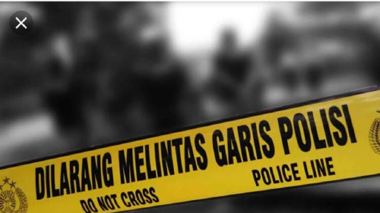 Ilustrasi garis polisi. (net)