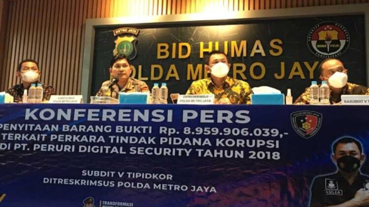 Polda Metro Jaya sita Rp895 miliar hasil kasus korupsi anak usaha BUMN.