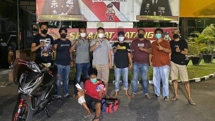 Pelaku pencurian di konter HP diamankan Tim Klewang.