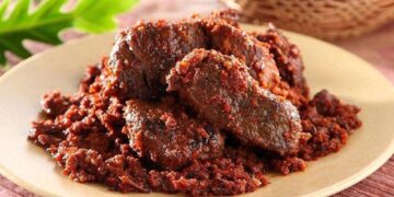 Ilustrasi rendang. (net)