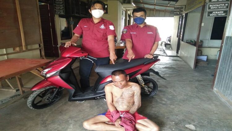 Residivis jambret ditangkap Polsek Kuranji.