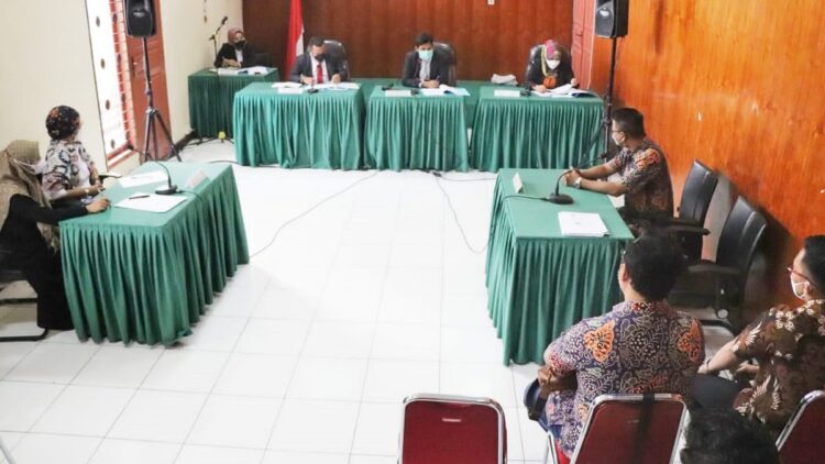 Terungkap di Sidang Komisi Informasi, CSR Semen Padang Punya Akses Terbuka untuk Publik 1 Sidang Komisi Informasi yang menghadirkan CSR Semen Padang.