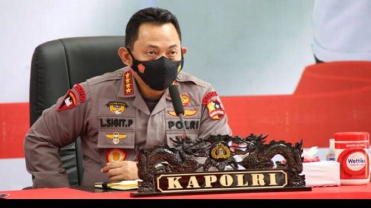Kapolri Jenderal Listyo Sigit Prabowo. (net)