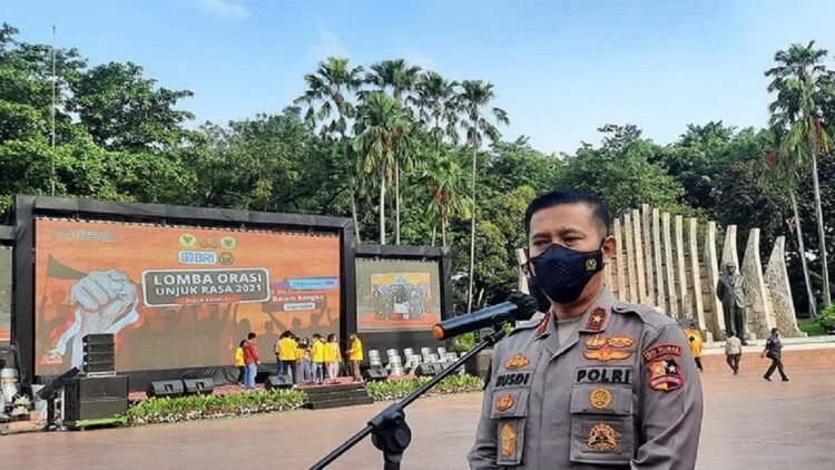 Kepala Biro Penerangan Masyarakat (Karopenmas) Divisi Humas Polri Brigjen Pol Rusdi Hartono. (ANTARA/Laily Rahmawaty/aa)