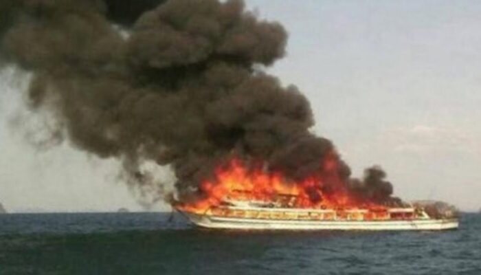 Kapal Tanker Federal II Terbakar di Galangan Batam, Tujuh Pekerja jadi Korban