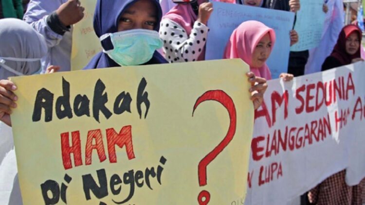 Ilustrasi pelanggaran HAM. (net)