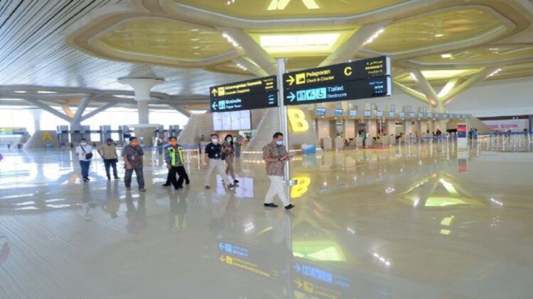 Ilustrasi bandara. (net)