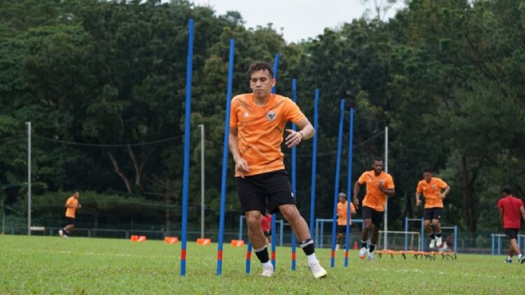 Egy MV sudah latihan dengan Timnas.
