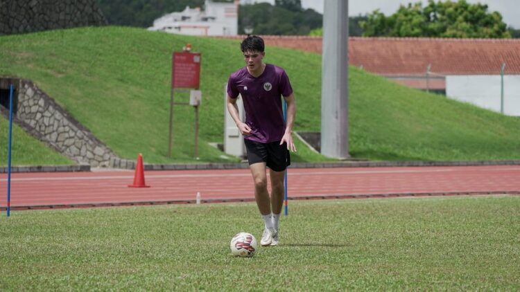 Elkan Baggot sudah kembali latihan dengan Timnas Indonesia.