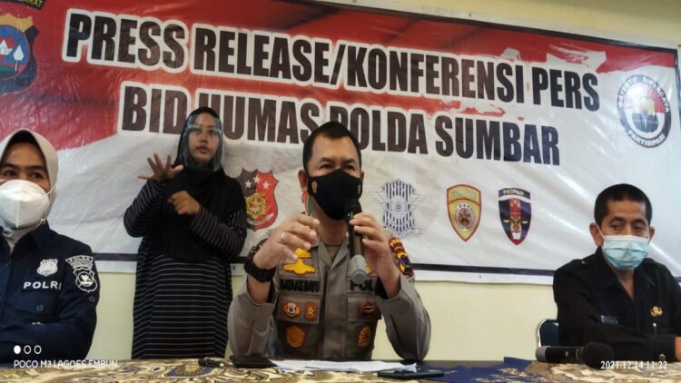 Kabid Humas Polda Sumbar Kombes Pol Satake Bayu.