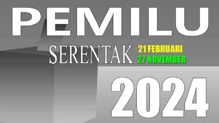 KPU RI mengusulkan Pemilu 2024 pada tanggal 21 Februari, sedangkan pilkada serentak pada tanggal 27 November 2024. ANTARA/ilustrator/Kliwon