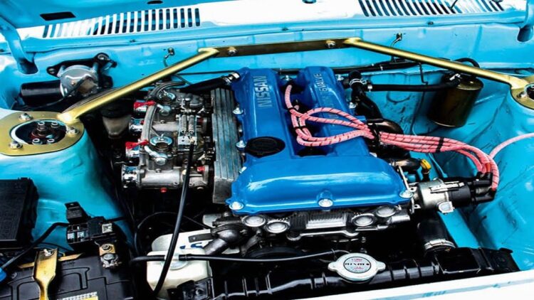 Ilustrasi ruang mesin mobil. (net)