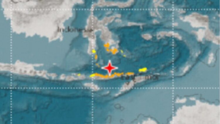 Gempa Magnitudo 7,5 Berpotensi Tsunami, BMKG Minta Pemda Siapkan Evakuasi 1 Gempa bumi magnitudo 7,5 di Laut Flores, NTT. (ANTARA/Aloysius Lewokeda)