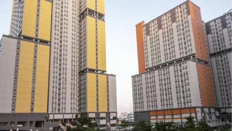 Rumah Sakit Darurat COVID-19 (RSDC), Wisma Atlet, Kemayoran, Jakarta. (ANTARA FOTO/M Risyal Hidayat/rwa)