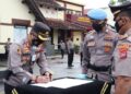 Kapolres Bukittinggi Pimpin Serah Terima Jabatan Kapolsek dan Kasat 6 Kapolres Bukittinggi Pimpin Serah Terima Jabatan Kapolsek dan Kasat