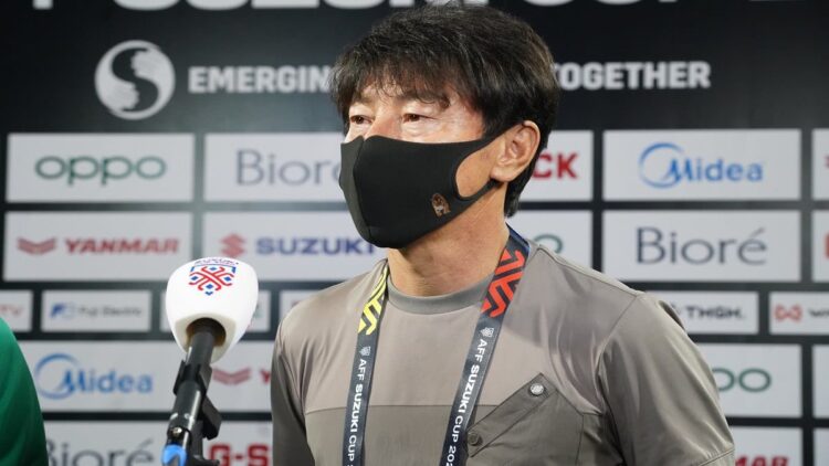 Pelatih Timnas Indonesia, Shin Tae-yong.