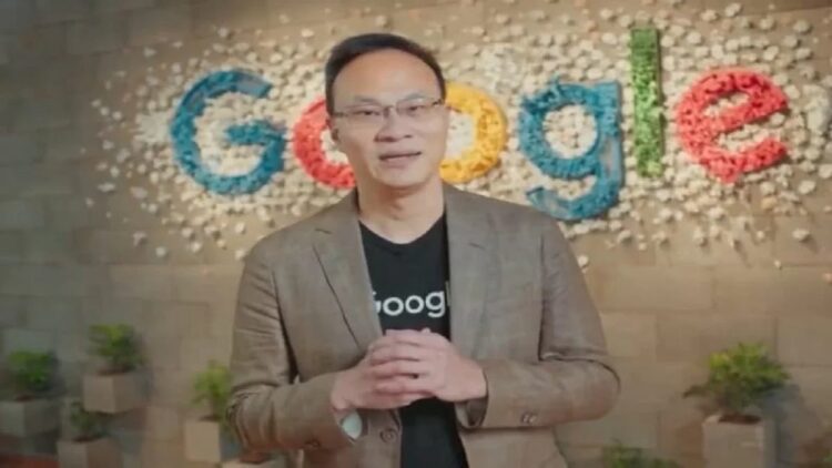 Managing Editor Google Indonesia Randy Jusuf, dalam acara Google for Indonesia, Kamis (2/12/2021). (ANTARA/TL/Arnidhya Nur Zhafira)