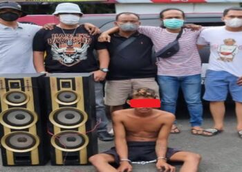 Mencuri Speaker Aktif, Nelayan Pasia Nan Tigo Diringkus Polisi di Tengah Laut