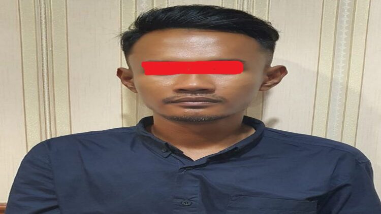 Pelaku yang diduga memperkosa teman dekatnya usai diberi miras hingga mabuk. (IST)