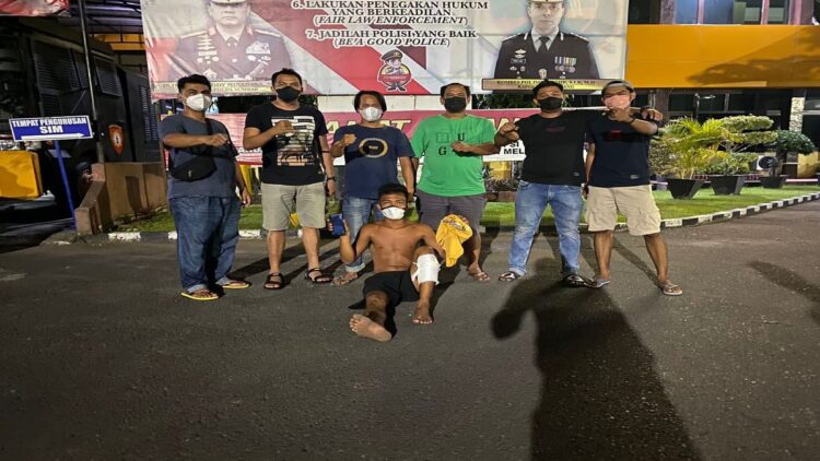 Kembali berulah, residivis kasus pencurian ditembak polisi. (IST)