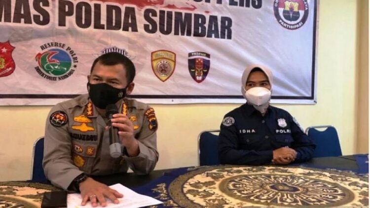 Kabid Humas Polda Sumbar Kombes Pol Satake Bayu. (Antara/ HO-Polda Sumbar)
