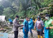 Longsor di Tanjung Raya, Polres Agam Siagakan Personel di Titik Rawan