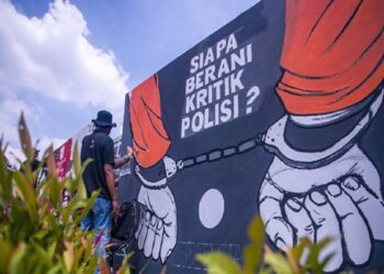 Minta Polri tak Reaktif terhadap Kritik Mural, Jokowi: Ada Mural aja Takut, Ngapain?