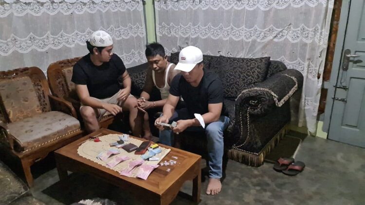 Penangkapan bandar sabu di Padang Pariaman.