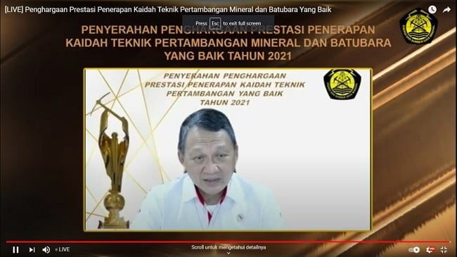 Banjir Prestasi, Ini Beragam Penghargaan yang Diraih PT Semen Padang Tahun 2021 6 penghargaan dari Menteri ESDM