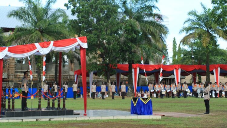 Kapolda Sumbar Tutup Pendidikan Pembentukan Bintara Polri TA. 2021 1 Penutupan pendidikan Samapta Polri oleh Kapolda Sumbar.