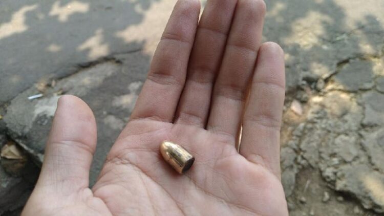 Ilustrasi peluru nyasar. (net)