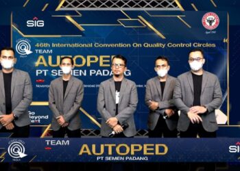 Dua Tim Inovasi Semen Padang Raih Predikat Tertinggi pada Ajang ICQCC 2021