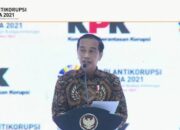 IPK Berada di Urutan Bawah, Jokowi Sebut Pemberantasan Korupsi di Indonesia masih Belum Baik