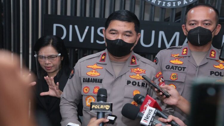 Kabag Penum Divhumas Mabes Polri Brigjen Ahmad Ramadhan.