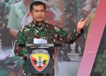 Menantu Menteri Luhut Panjaitan Jabat Pangkostrad