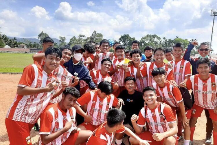 Tim PSP Padang U-17 di Piala Soeratin