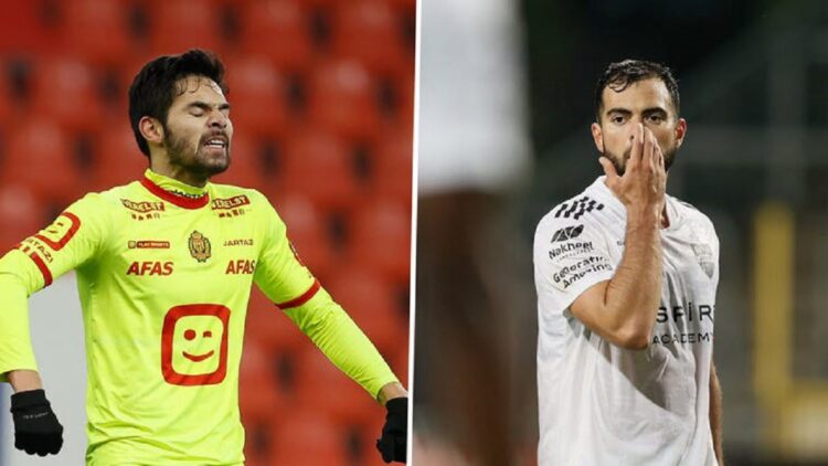 Sandy Walsh dan Jordi Amat.