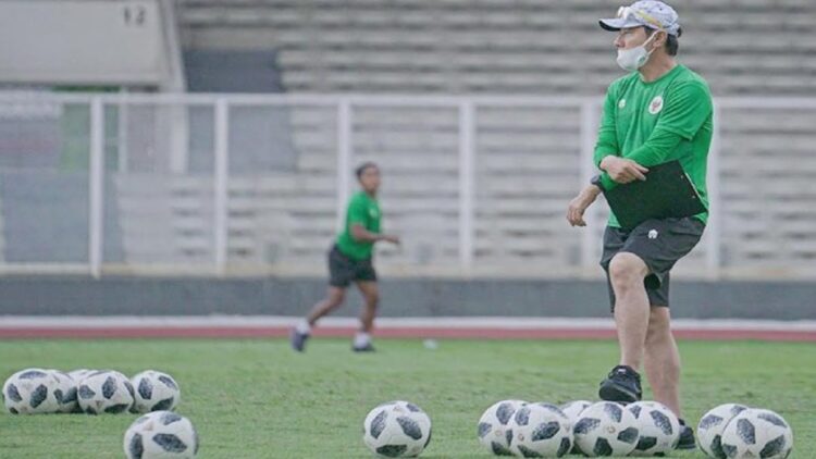 Pelatih Timnas Indonesia, Shin Tae-yong. (PSSI)