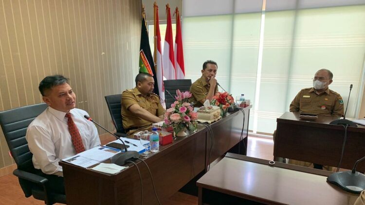 Wagub Audy gelar ratas dengan Bank Indonesia.