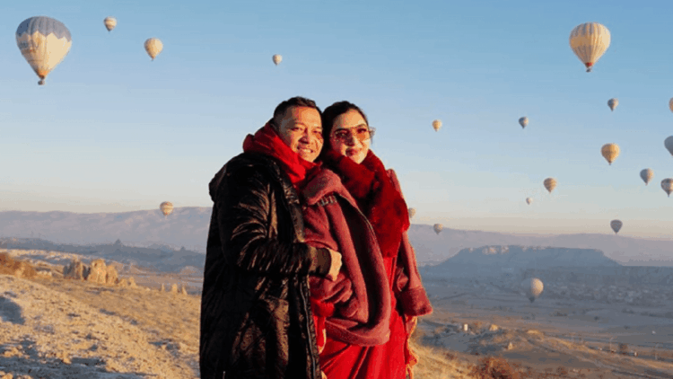 Ashanty Positif COVID-19 usai Kembali dari Turki, Kemenkes: Karantinanya di Hotel 1 Ashanty dan Anang sedang menikmati wisata di Cappadocia, Turki. Foto: @ananghijau