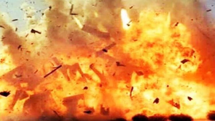 Ilustrasi ledakan. (net)