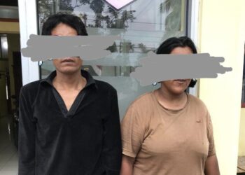 Pasustri Warga Lubuk Kilangan Padang Tertangkap Mencuri HP di Rumah Warga Sutera Pessel