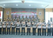 Kapolda Sumbar Pimpin Upacara Sertijab Lima PJU dan Lima Kapolres