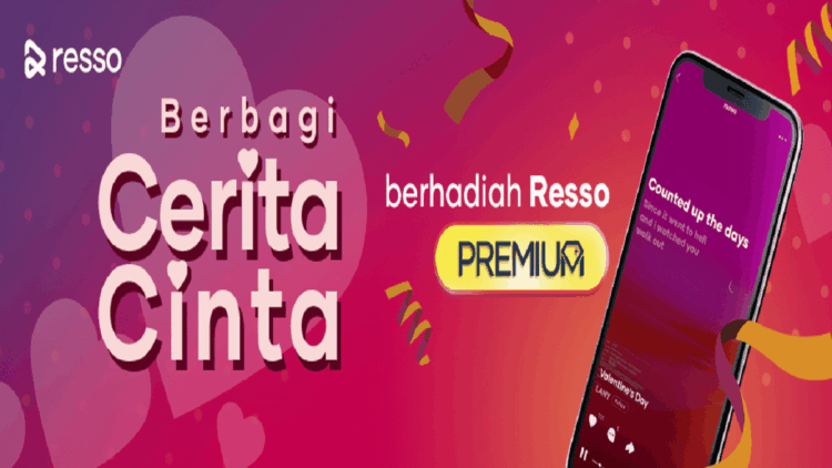 Resso "Berbagi Cerita Cinta". (IST)